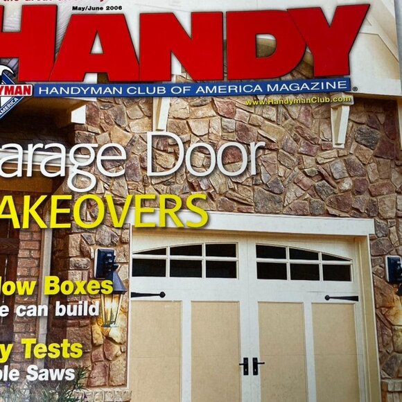 Handyman Woodworking Magazine Vol 14 Issue 76 No 3 May June 2006 u Garage Door M - Picture 2 of 9